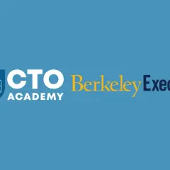 Logo for the CTO Academy, part of the Berkeley ExecEd technology leadership program.