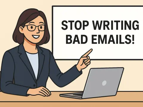 Professional Email Writing - Get Replies, Not Ignored