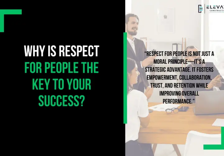 A team discusses how respect in the workplace fosters empowerment, collaboration, trust, and retention, leading to success.