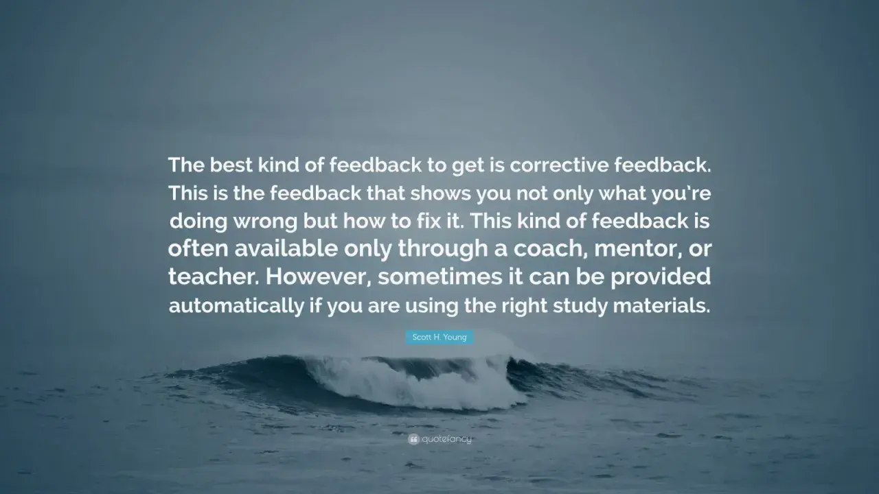 Corrective feedback, essential for growth, shows how to fix mistakes. Learn how to give negative feedback effectively.