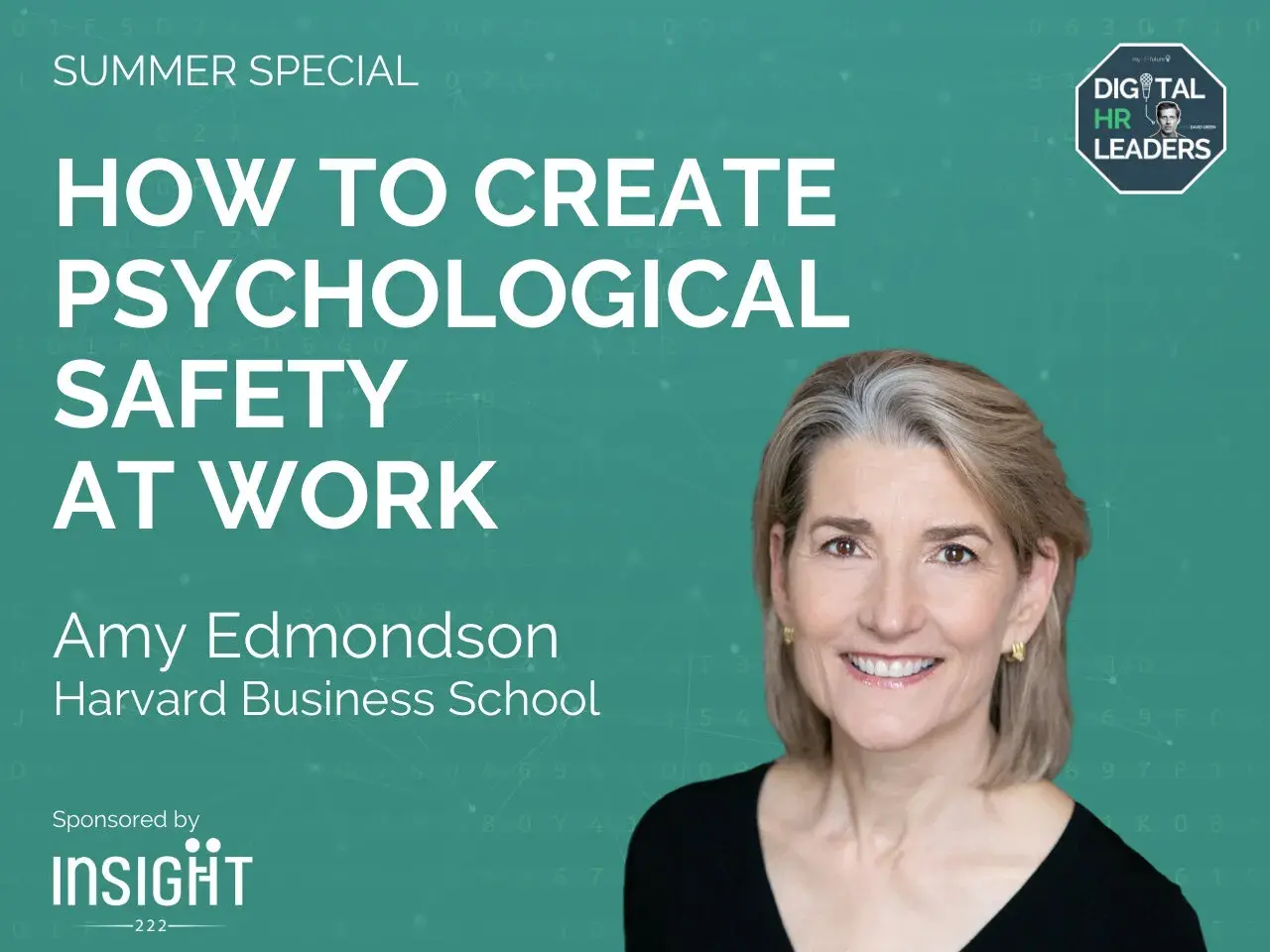 Amy Edmondson discusses how to create psychological safety at work.